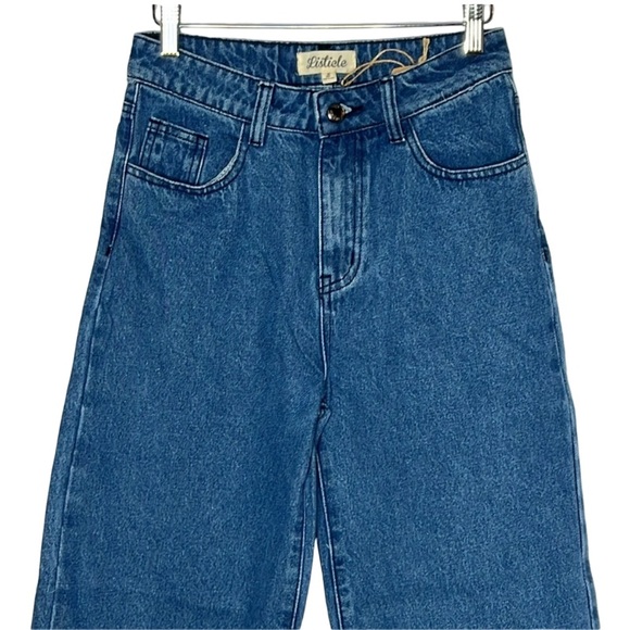 NWT listicle high rise wide leg jeans size S - Picture 3 of 7